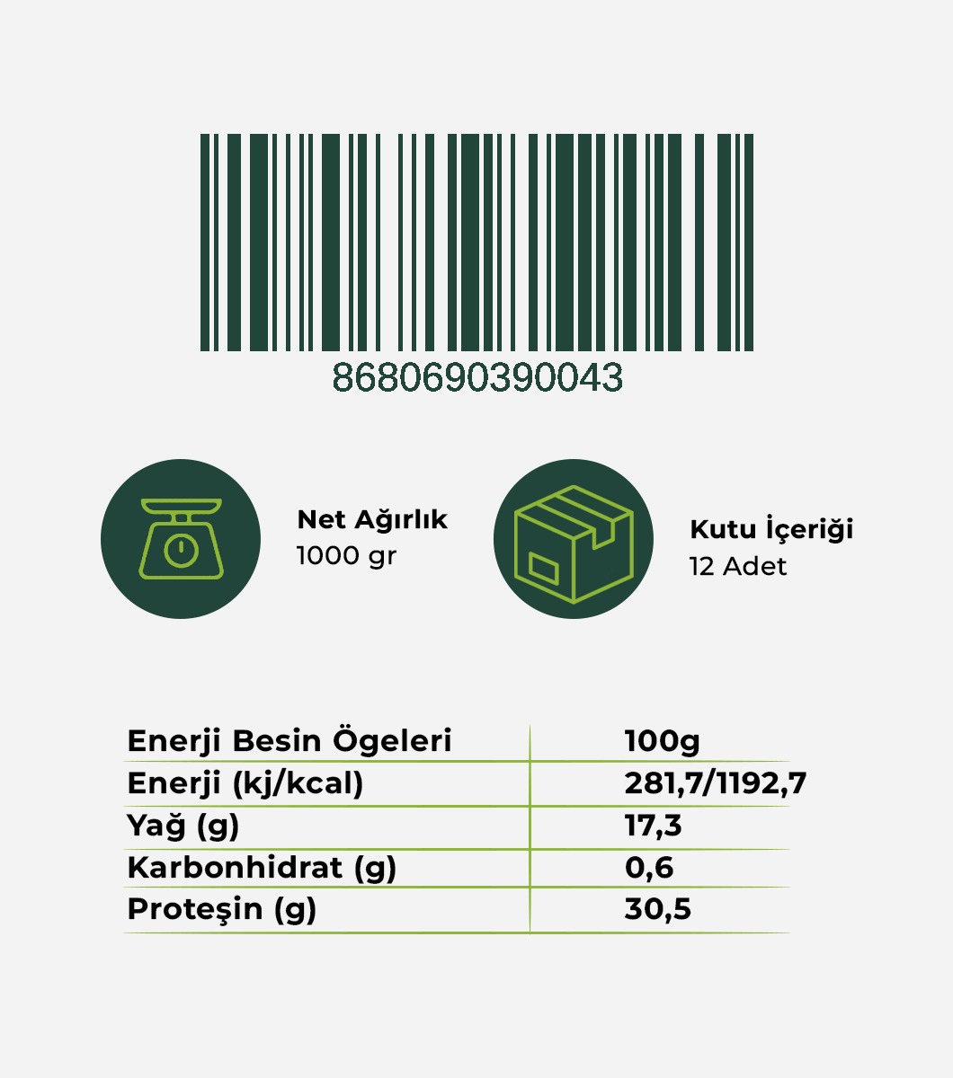 Trabzon Birlik Kolot Peyniri 1000 gr